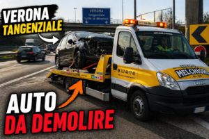 Demolizione auto a Verona con ritiro a domicilio e carro attrezzi
